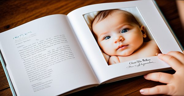 Créez des souvenirs inoubliables avec un livre de naissance personnalisé
